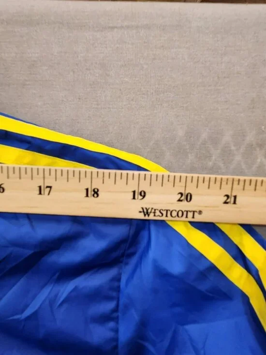 Adidas Boston Marathon 2023 Windbreaker Mens M Blue Full Zip Track Hoodie Run - Picture 9 of 15